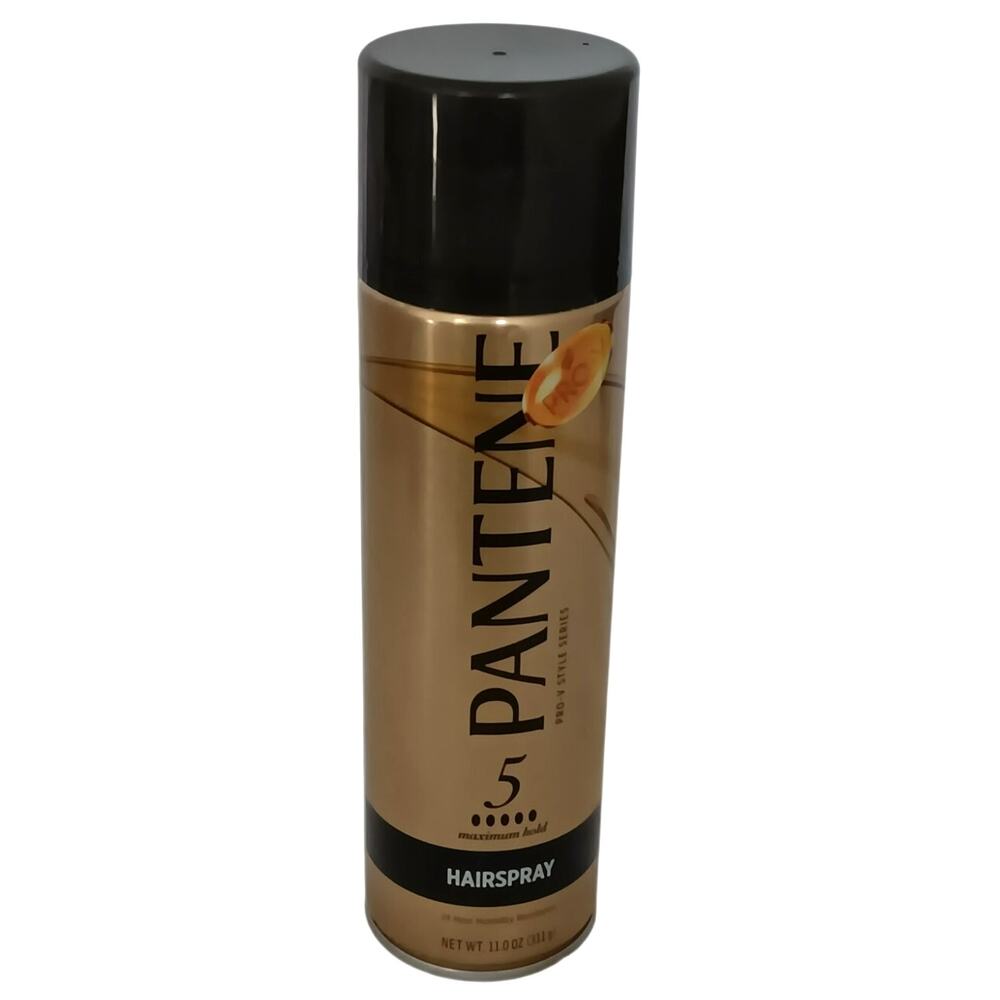 Pantene Pro V Style Series Hair Spray #5 Maximum Hold 11 oz Gold Can Discontinue